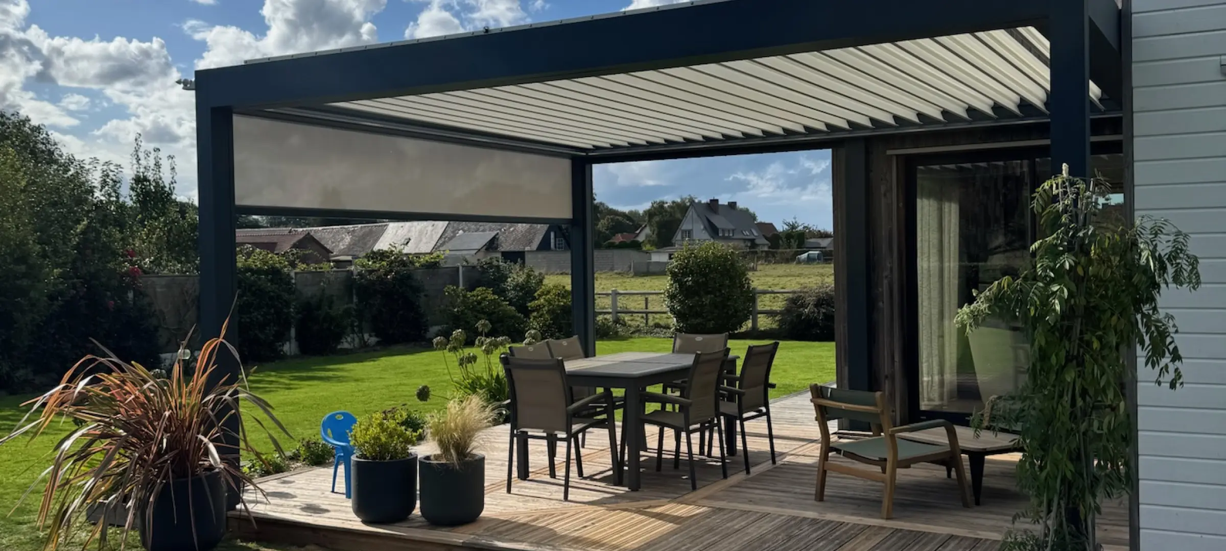 Pergolas bioclimatiques