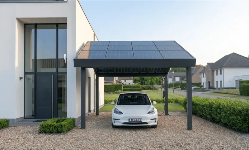 Carport solaire prix : quel budget prévoir en 2026 ?