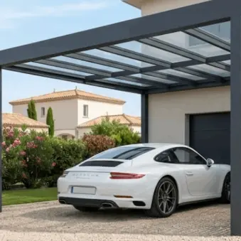 Pourquoi choisir un carport aluminium plutôt qu'un garage ?
