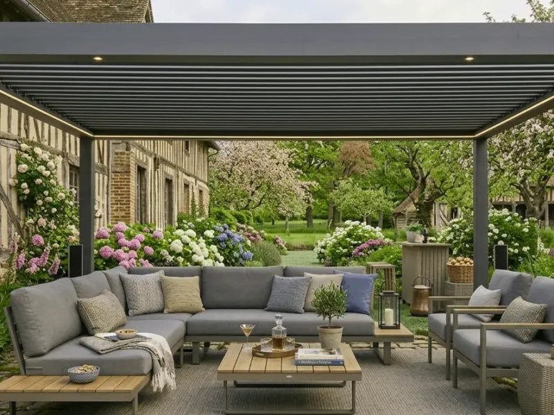 Pergola Bioclimatique haut de gamme