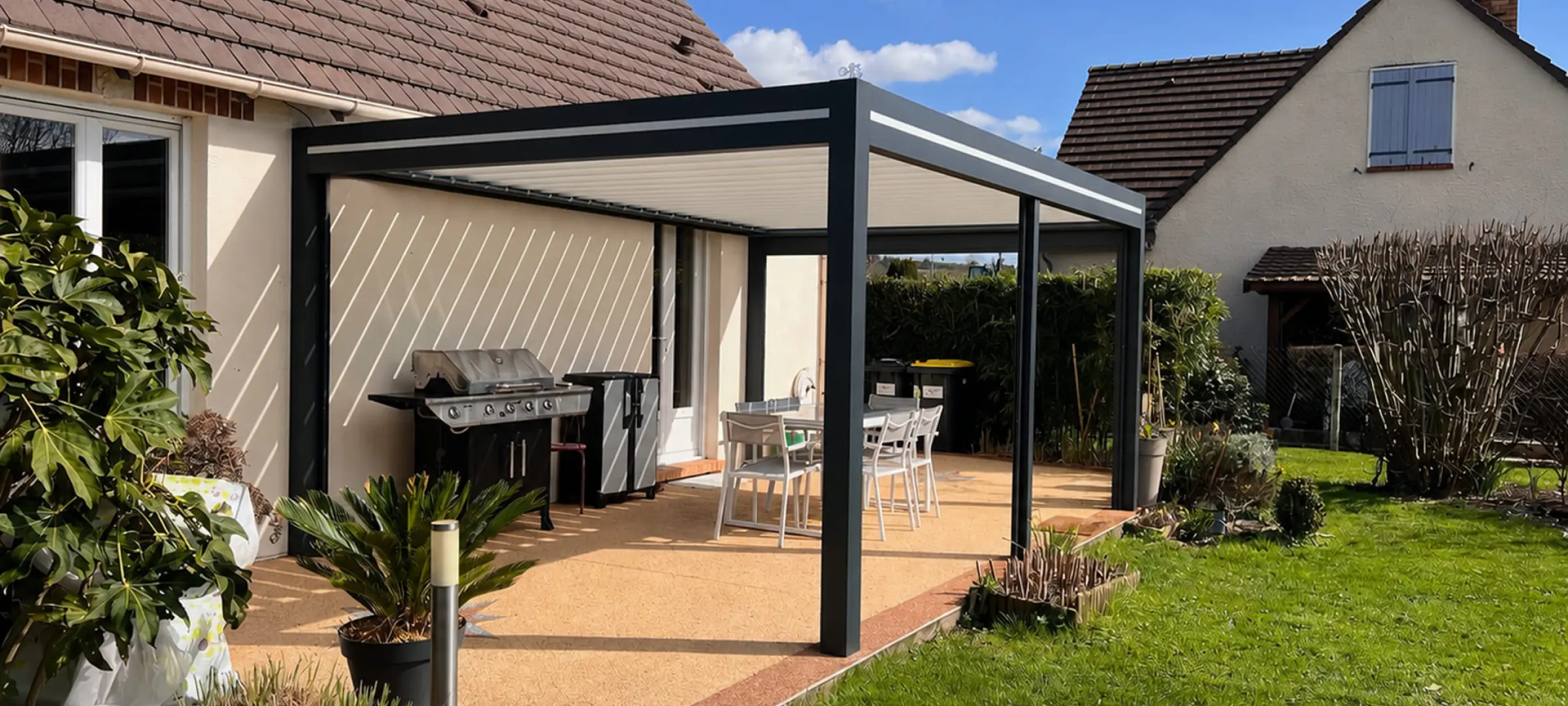 Pergola bioclimatique